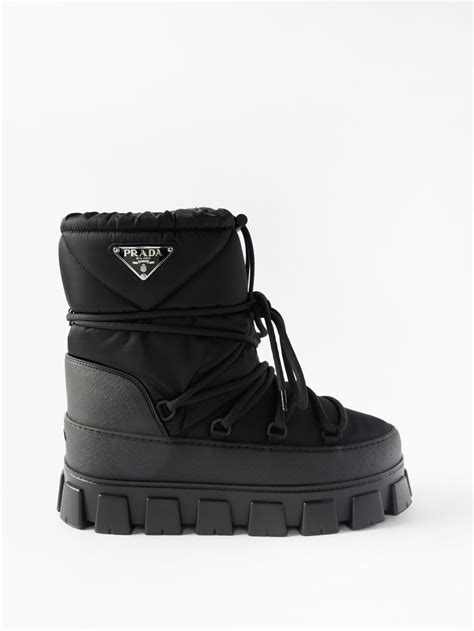 prada padded nylon boots